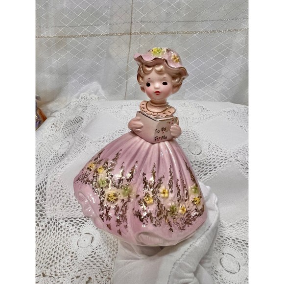 Vintage Josef Originals THINKING of YOU Series Girl Figurine, Vintage Figurine - Picture 3 of 10
